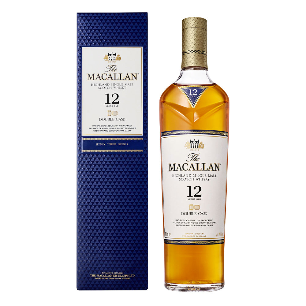 THE MACALLAN "12 YEARS DOUBLE CASK" - Highland Single Malt Scotch Whisky