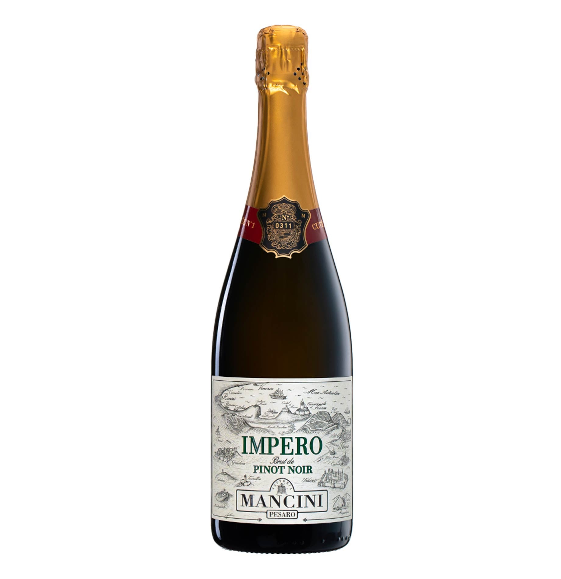 FATTORIA MANCINI "IMPERO BLANC DE NOIR BRUT" - Spumante Met.Classico Brut