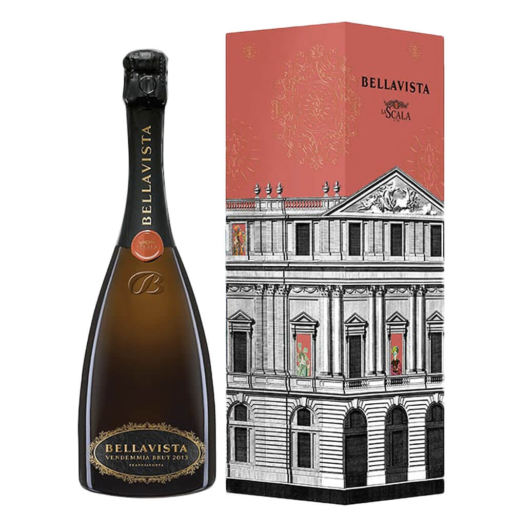 BELLAVISTA "TEATRO ALLA SCALA" ASTUCCIATO - Franciacorta Docg Brut Millesimato