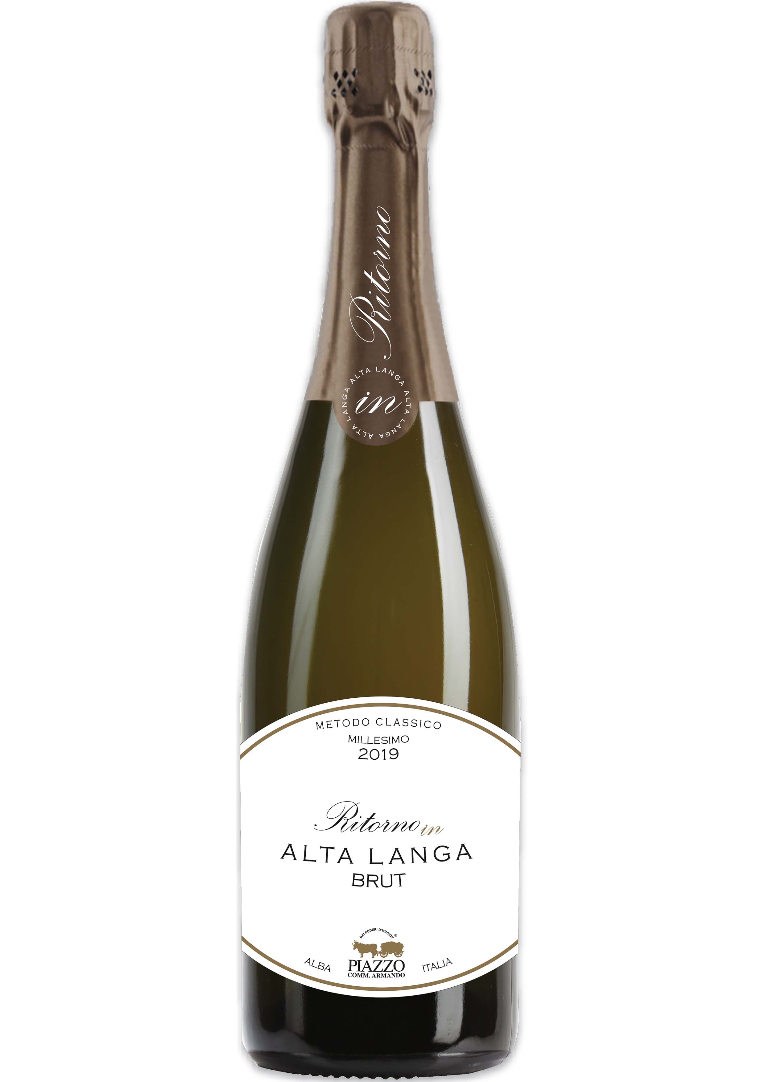 PIAZZO "RITORNO IN..." - Alta Langa DOC Met. Classico Brut Millesimato