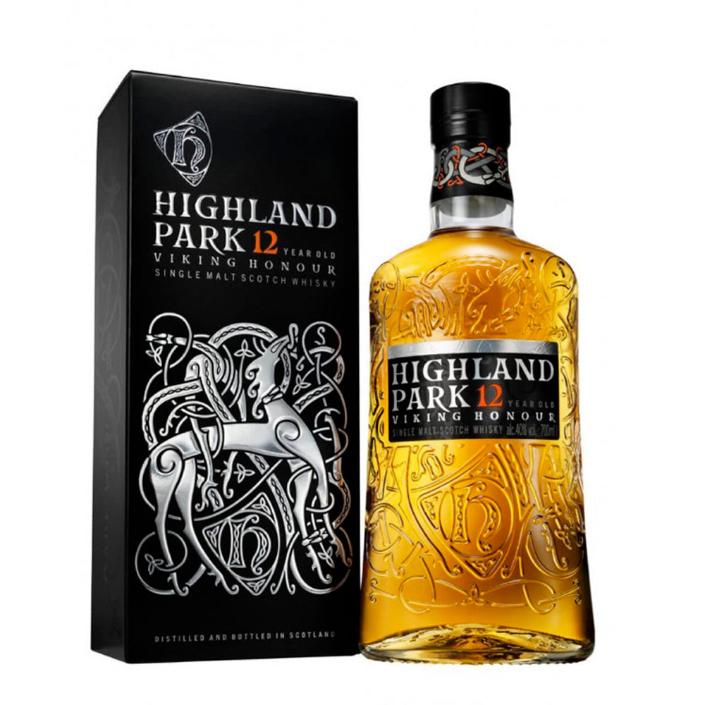 HIGHLAND PARK "12 YEARS OLD VIKING HONOUR" - Single Malt Scotch Whisky